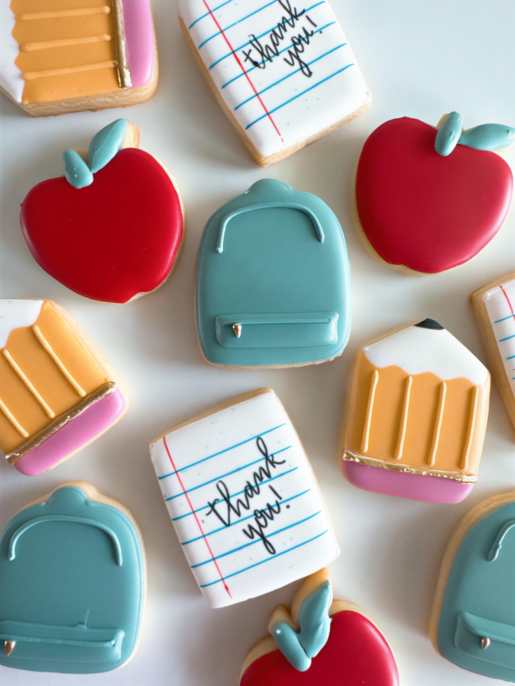 Teacher Appreciation Mini Cookies 4-Pack